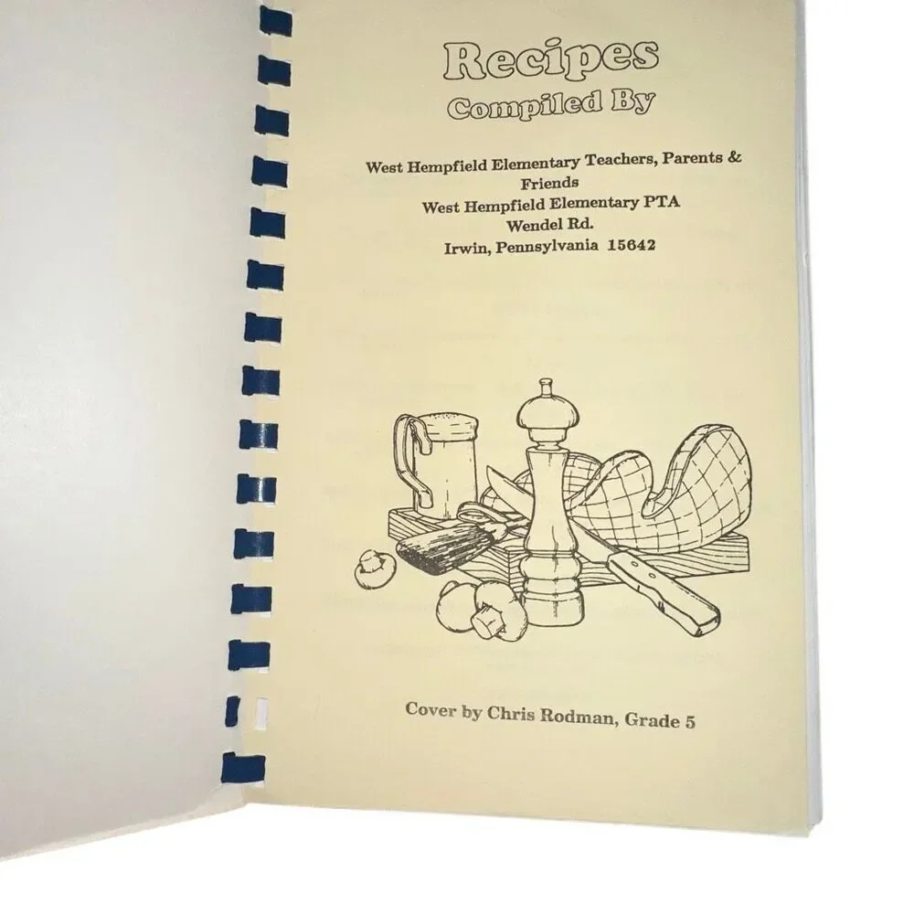 West Hempfield elementary ethnic cookbook